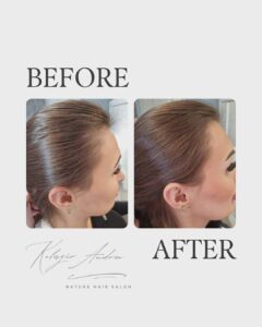 Nature Hair Salon munkája